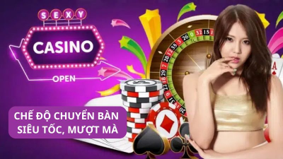 Sảnh AE sexy casino - Kho game đồ sộ và giải thưởng khủng