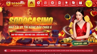 Sodo - Sân chơi cá cược online tỷ lệ thưởng giá trị cao